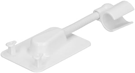 HUONIU Adjustable Shower Head Holder No Punch 360 Rotation for the Bathroom