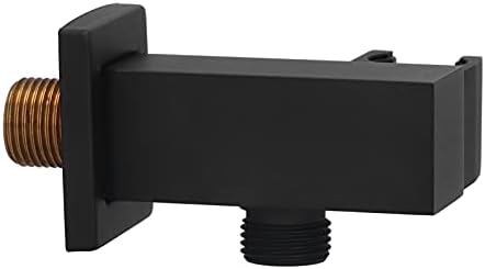 Copper Shower Head Holder Bracket Matte Black