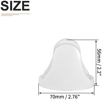 276x197 Shower Head Holder - 1Pack - WhiteNoAlias - Strong Fixed Nozzle Bracket WScrews Bolts
