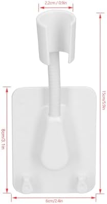 Effortlessly Durable Hand Shower Holder Punch-Open 360-Degree Strong