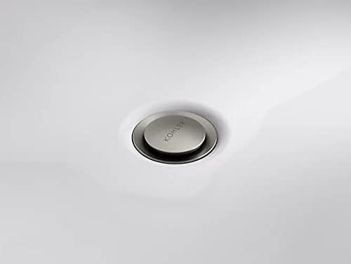 Kohler Overflow Clicker in Vibrant Brushed Nickel