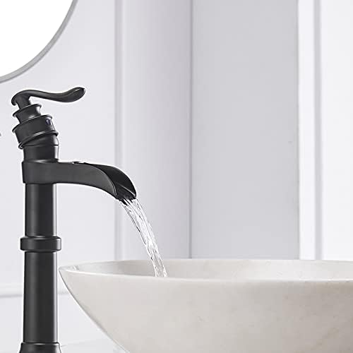 Homevasts Black Faucet Vessel Sink