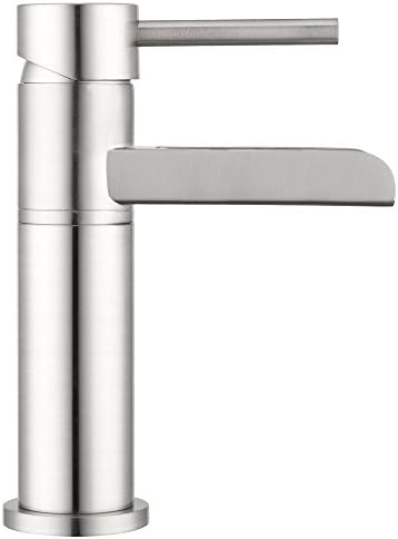Modern Touch Faucet with Satin Nickel Finish