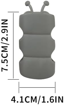 4 Pcs Silicone Shower Bracket Holder Adjustable for Any Height