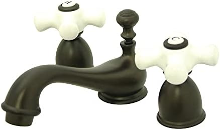 Meet the Kingston Brass KS3955PX Restoration Widespread Lavatory Faucet