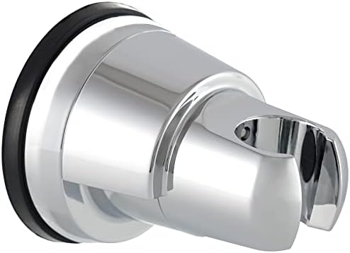 iFealClear Vacuum Suction Cup Shower Head Holder Wall-Mounted Chrome