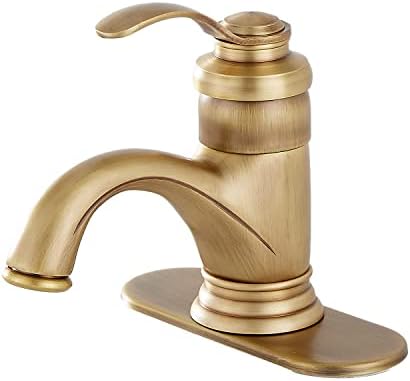 Antique Brass Waterfall Faucet