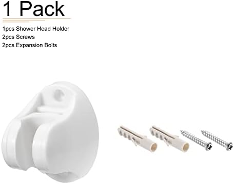 276x197 Shower Head Holder - 1Pack - WhiteNoAlias - Strong Fixed Nozzle Bracket WScrews Bolts