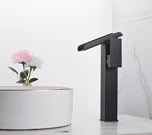 Black Vessel Faucet - Led Color Changing by Temperature