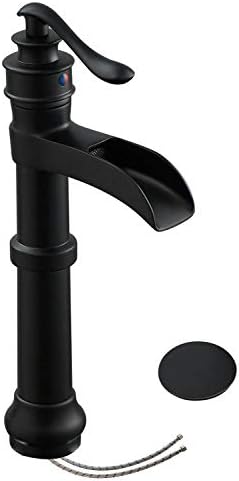 Homevasts Black Faucet Vessel Sink