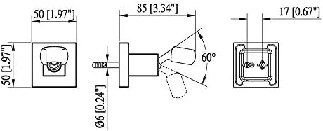 Adjustable Brushed Nickel Wall-Mounted shower bracket holder