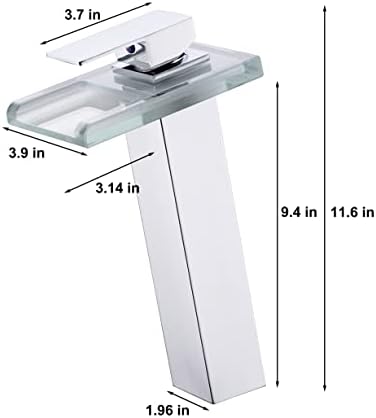 Bathroom Faucet with LED Color Change