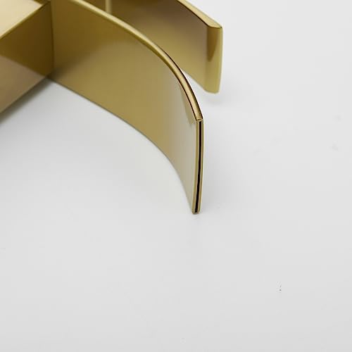 Vessel Sink Faucet Brushed Gold Modern Faucet Single Hole Faucet Shower Faucet
