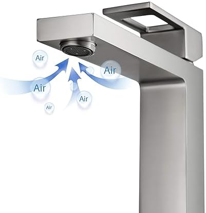 Durable Single-Handle Vessel Faucet for Bathroom Sink