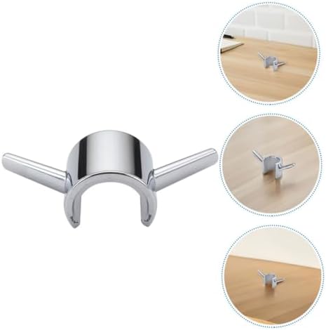 2pc No Drill Shower Hooks for Towels Loofahs