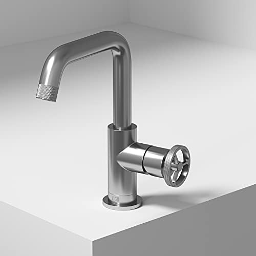 9 Single Handle Faucet Contemporary Style VIGO Cass Brushed NickelVG01047BN
