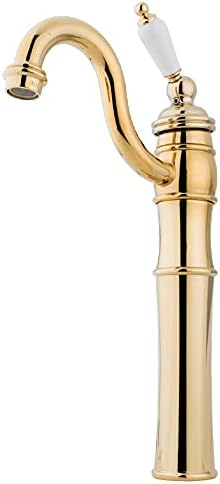 Kingston Brass KB3422PL - Opulent Victorian Vessel Sink Faucet - Luxury Kitchen Bathroom Faucet