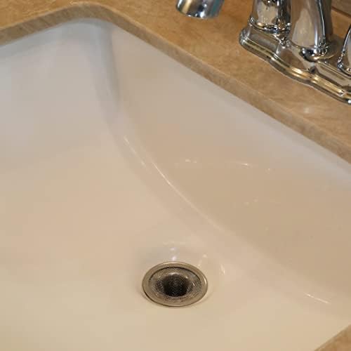 2 in Mesh Bathroom Sink Strainer Stainless Steel