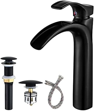 Matte Black Vessel Sink Faucet