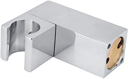 Restokii Home Copper Handheld Shower Holder Square Bracket 360-Degree Fixing