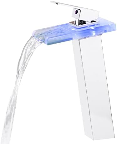 Bathroom Faucet with LED Color Change
