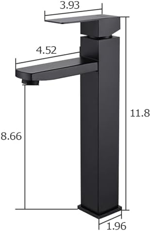 Black Sink Faucet _bnfa2345 Simple Durable Bathroom Faucet
