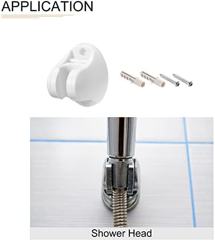 276x197 Shower Head Holder - 1Pack - WhiteNoAlias - Strong Fixed Nozzle Bracket WScrews Bolts