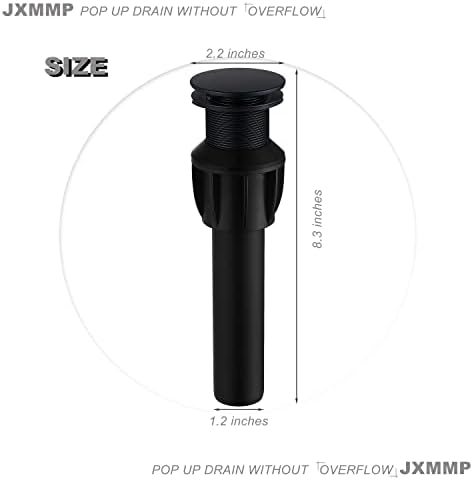 Stainless Steel Matte Black Vessel Sink Faucet