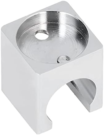 Tomotato Handheld Shower Head Holder Chrome Metal Wall Mount Bracket for Bathroom
