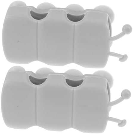 2pcs Bathroom Shower Bracket Strong Suction - Sleek Durable