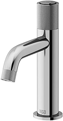 VIGO Apollo Chrome Single Hole Touch Faucet for Bathrooms