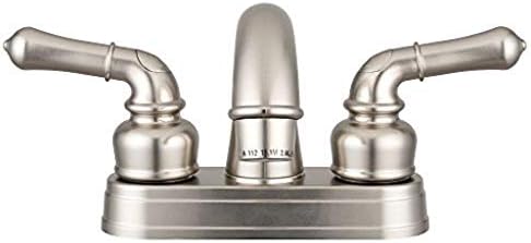 Dura Faucet DF-PL620C-SN RV - Smooth Turning 2-Lever Faucet