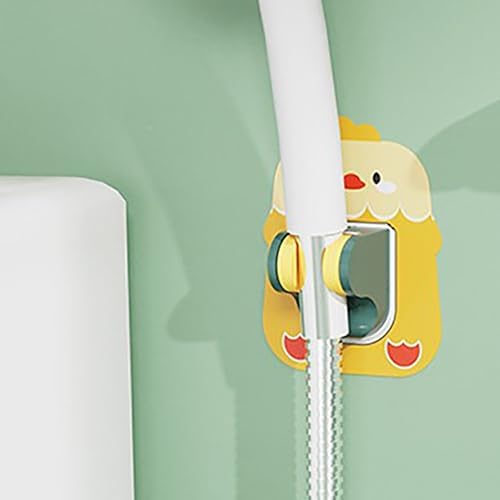 Adjustable Wall-Mounted Shower Handle Holder