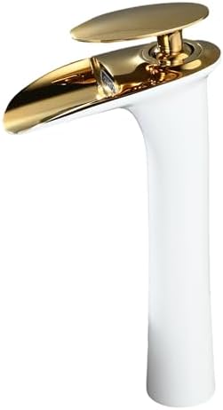 SHUNLI Vessel Faucet White Gold