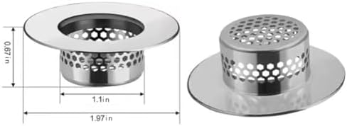 Much Hotter 2-Pack Sink Strainer