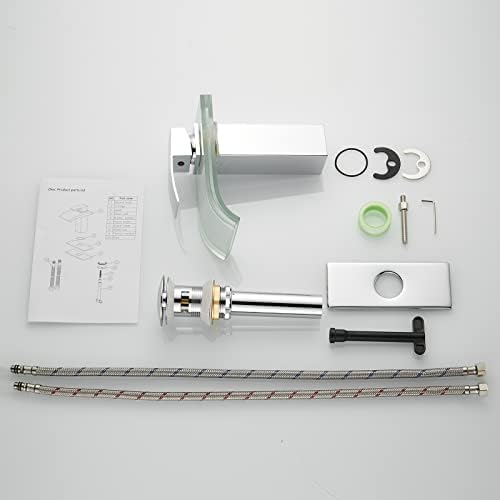 Loopan 3-Color Changing LED Waterfall Faucet