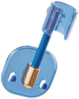 Restokki Wall-Mounted Shower Holder Bracket with 2 Hooks