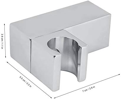 Restokii Home Copper Handheld Shower Holder Square Bracket 360-Degree Fixing