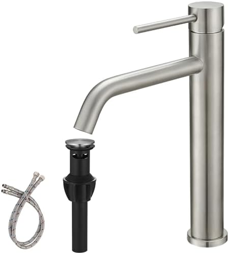 BWE Touch-On Faucet Stainless Steel
