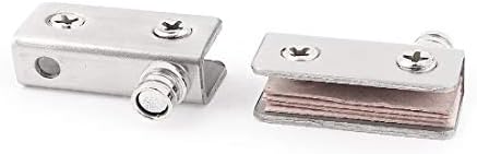 Adjustable Stainless Steel Door Clamp for Bathroom