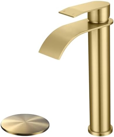 Single-Handle Gold Faucet Modern Touch Faucet
