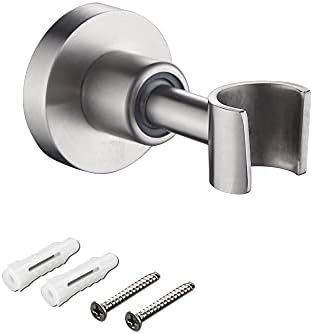 PHASAT Sturdy 304 Stainless Steel Adjustable Wall-Mounted Handheld Shower Head Bracket