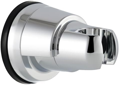 iFealClear Vacuum Suction Cup Shower Head Holder Wall-Mounted Chrome