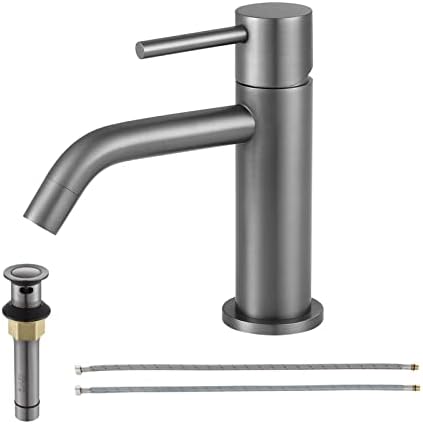EZANDA Brass Single-Handle Bath Faucet