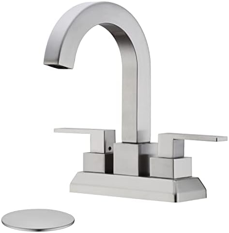 TRUSTMI 2-Handle Square Bathroom Faucet