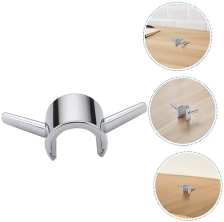 Strong Space-Saving Showers - No-Drill Faucet Hooks for Towels Loofahs