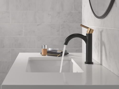 Delta Faucet Nicoli Matte Black Single Hole