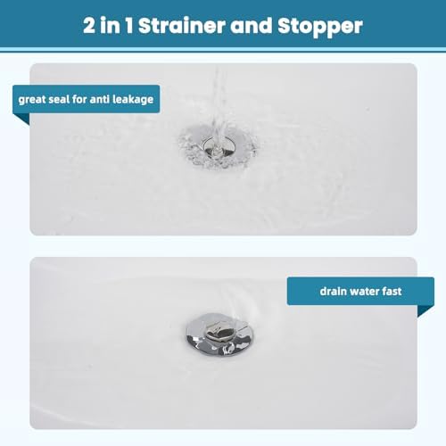 Hygie Rinse 2-in-1 Sink Strainer