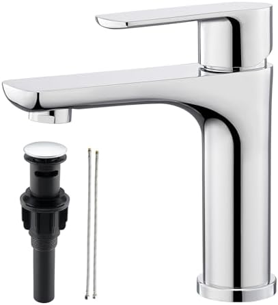 Faustina Chrome Single Hole Faucet True Faucet Series