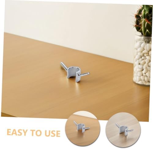 2pc No Drill Shower Hooks for Towels Loofahs